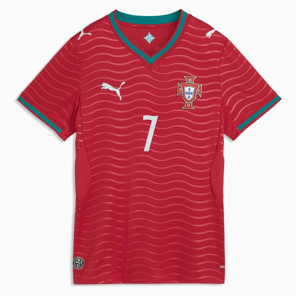 Portugal 2026  Women's Stadium Home Ronaldo #7 Soccer Jersey