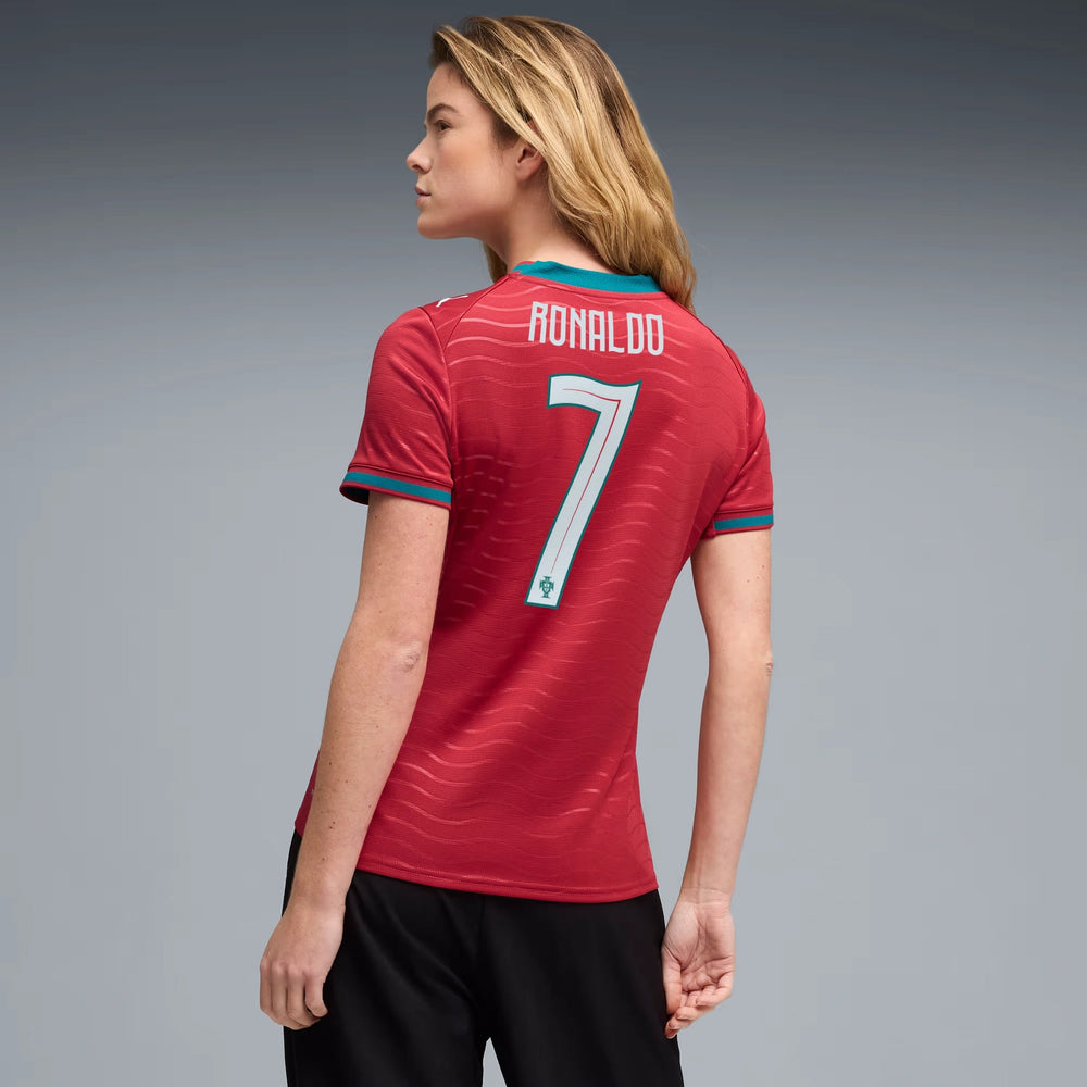 Portugal 2026  Women's Stadium Home Ronaldo #7 Soccer Jersey