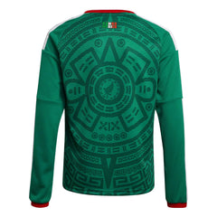 Mexico 2026  Youth Stadium Home Long-Sleeve Soccer Jersey