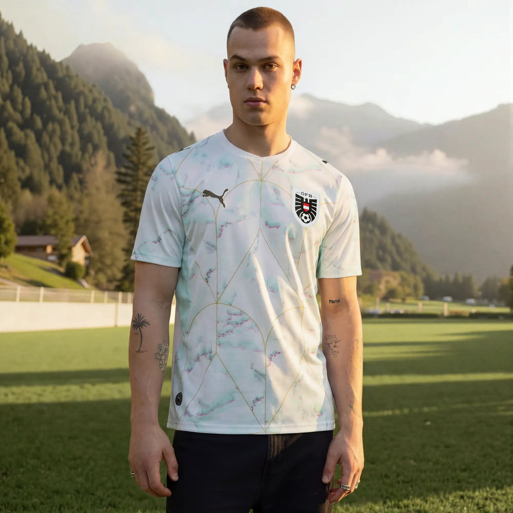 Austria 2026  Men's Stadium Away Soccer Jersey