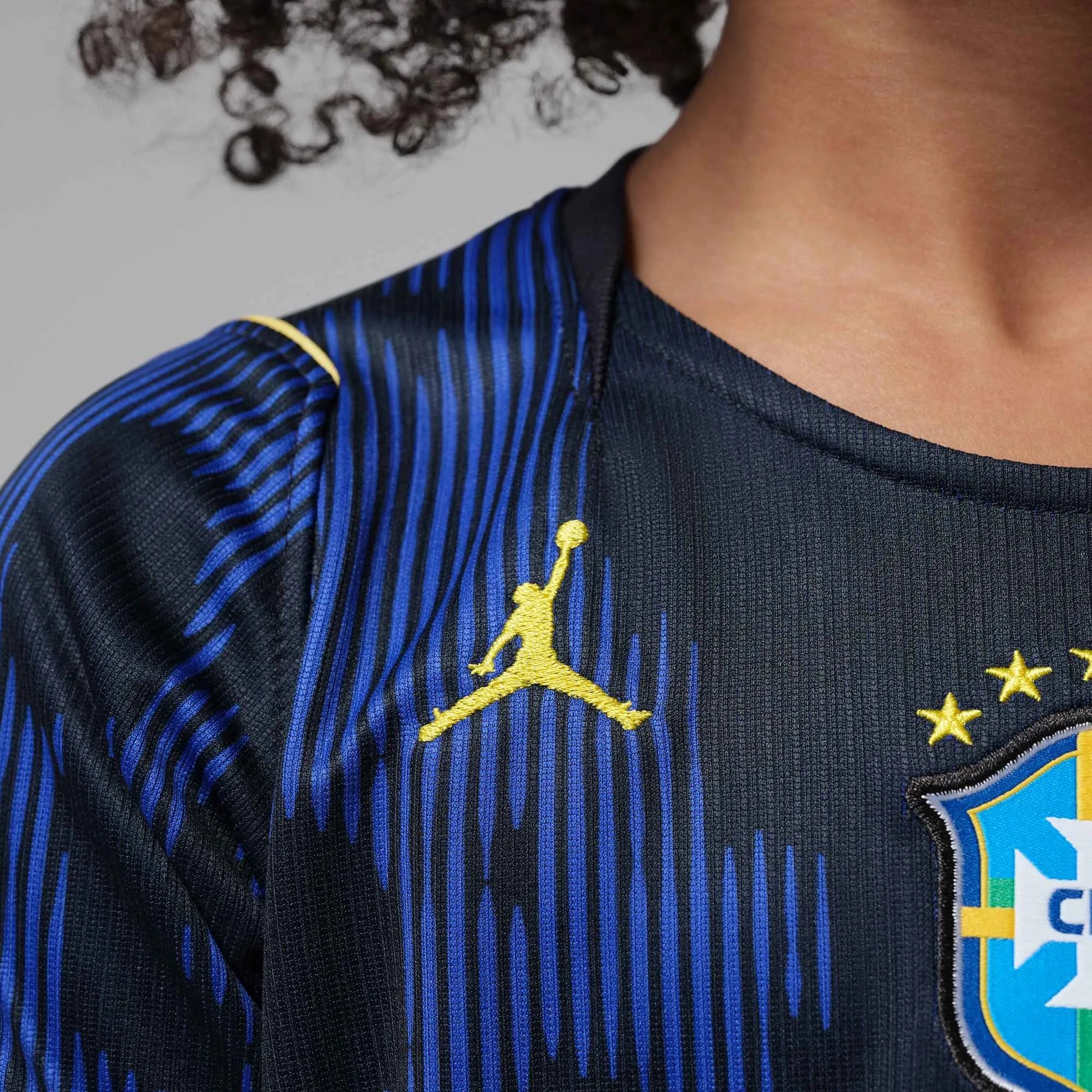 Brazil 2026-27  Little Kids' Stadium Away Soccer Jersey