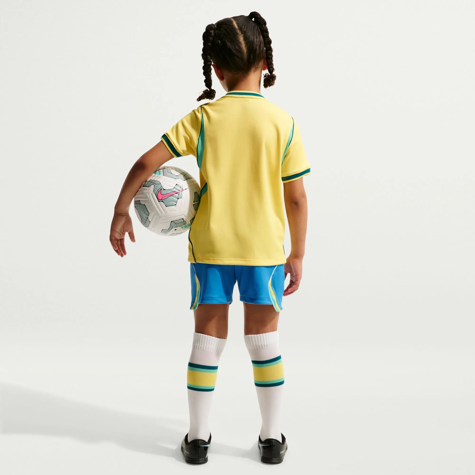 Brazil 2026-27  Little Kids' Stadium Home Kit