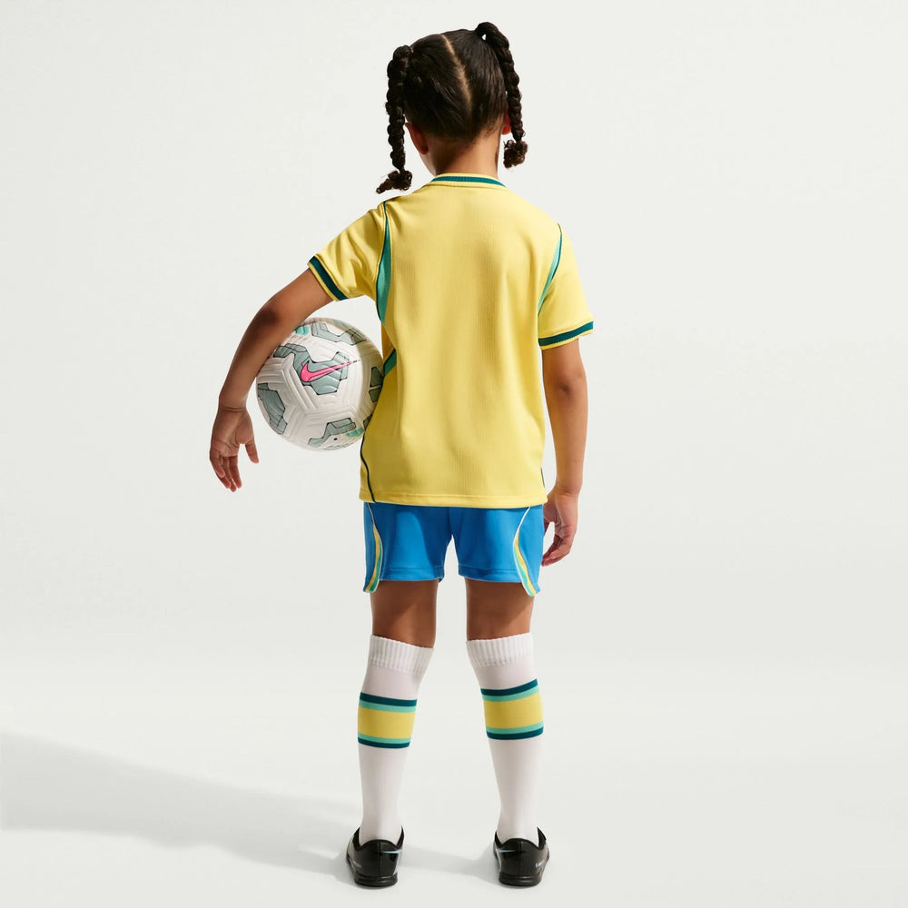 Brazil 2026-27  Little Kids' Stadium Home Kit
