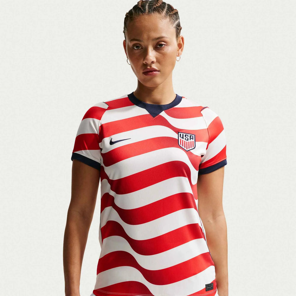 USA 2026-27 USMNT Women's Stadium Home Soccer Jersey