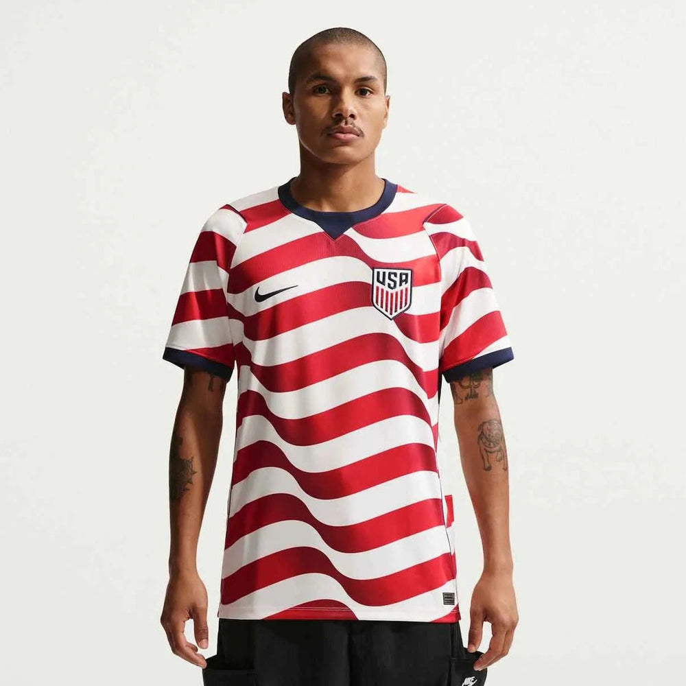 USA 2026-27 USMNT Men's Stadium Home Soccer Jersey