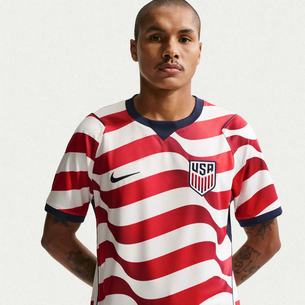 USA 2026-27 USMNT Men's Stadium Home Soccer Jersey