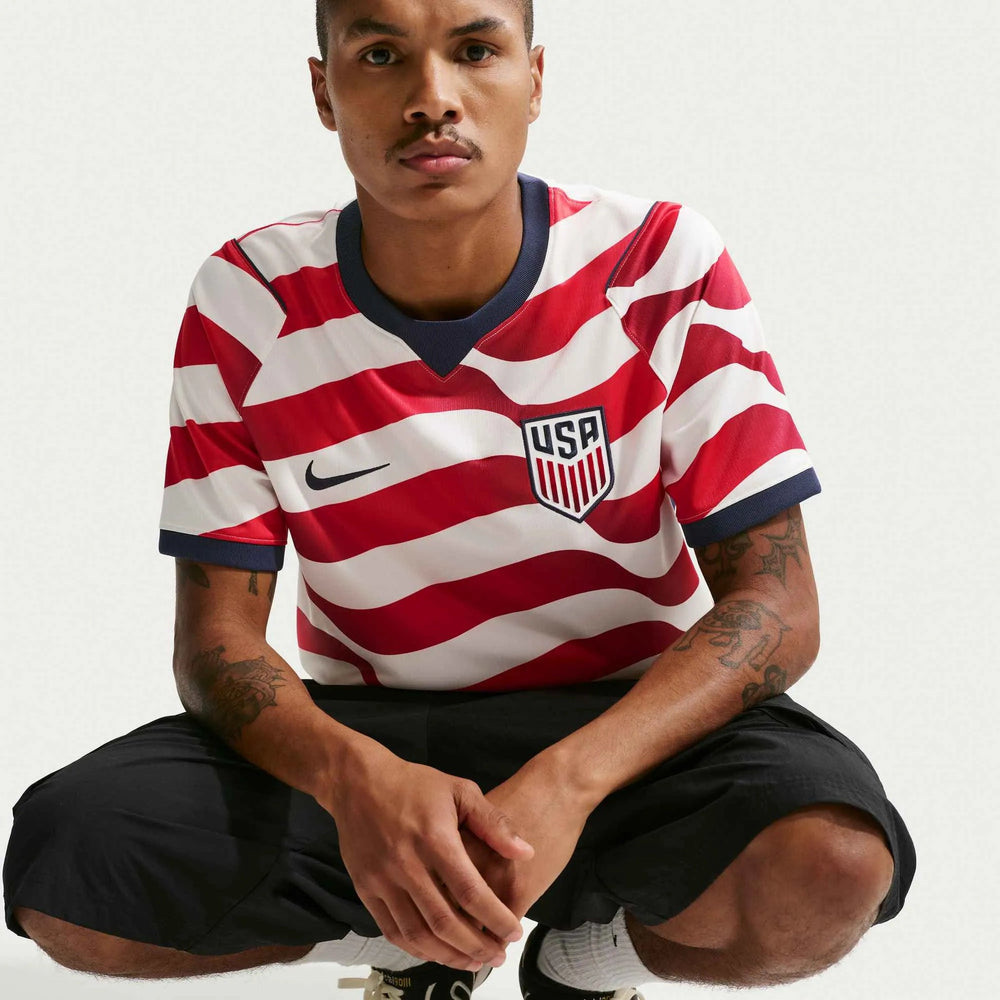USA 2026-27 USMNT Men's Stadium Home Soccer Jersey