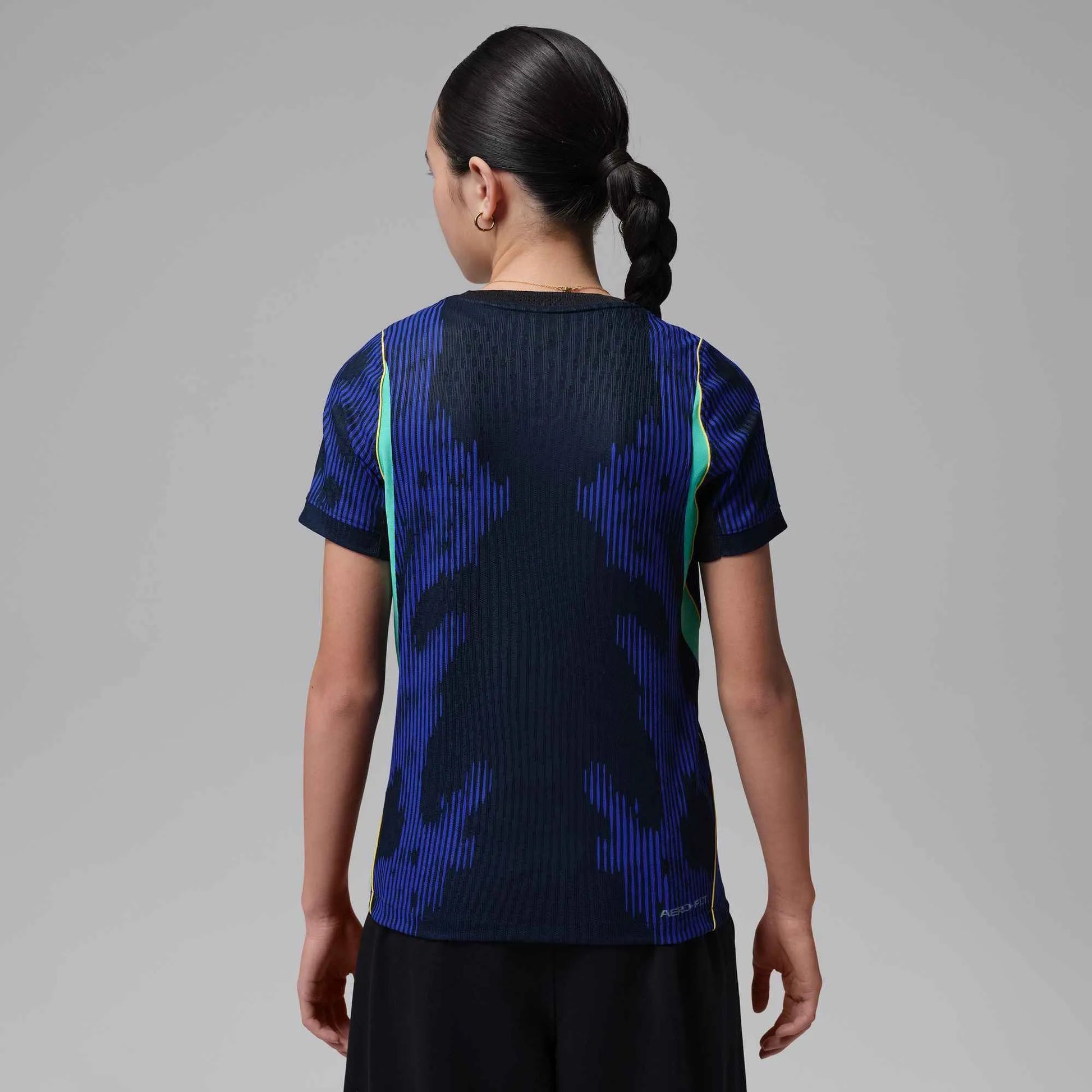 Brazil 2026-27  Youth Authentic Away Soccer Jersey
