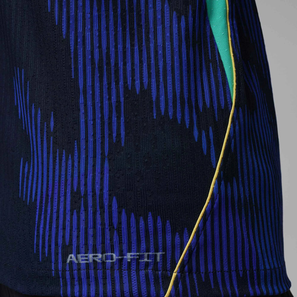 Brazil 2026-27  Youth Authentic Away Soccer Jersey