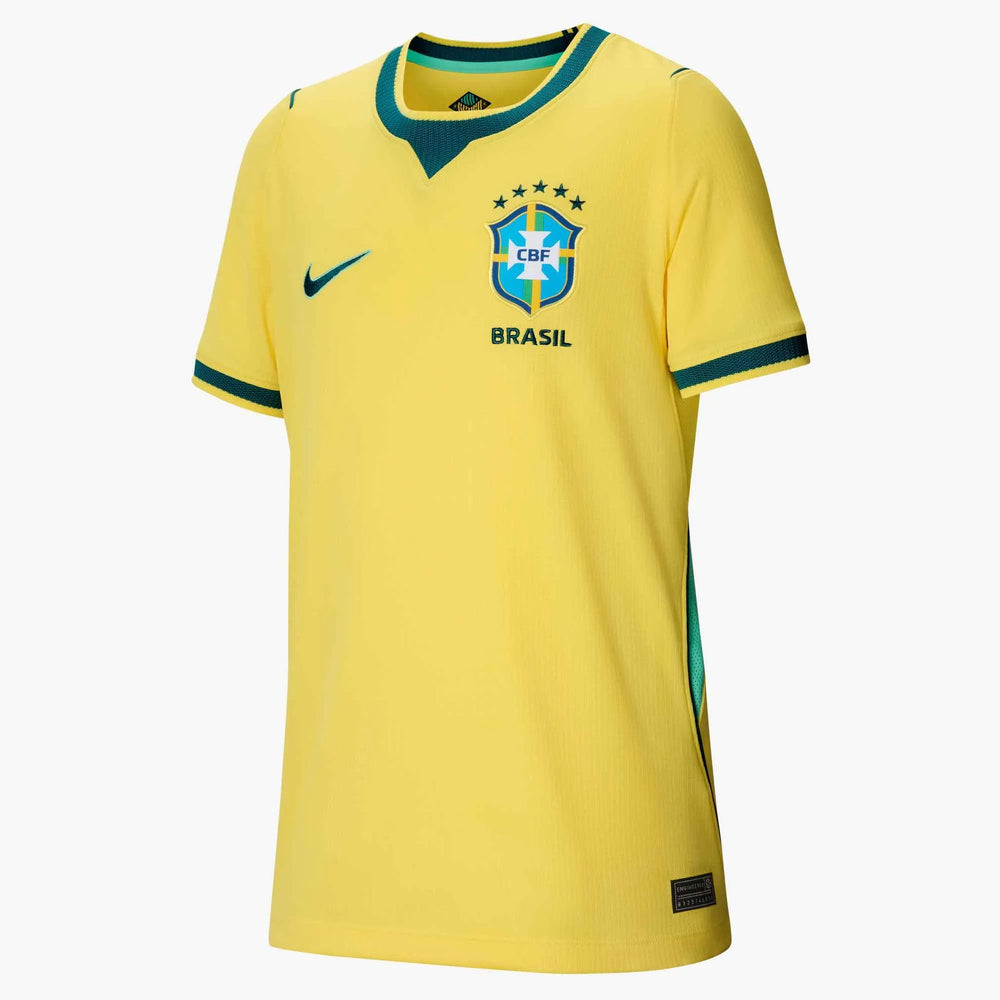 Brazil 2026-27  Youth Stadium Home Soccer Jersey