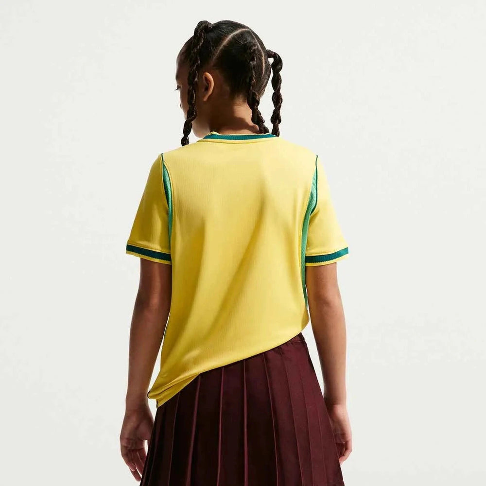 Brazil 2026-27  Youth Stadium Home Soccer Jersey