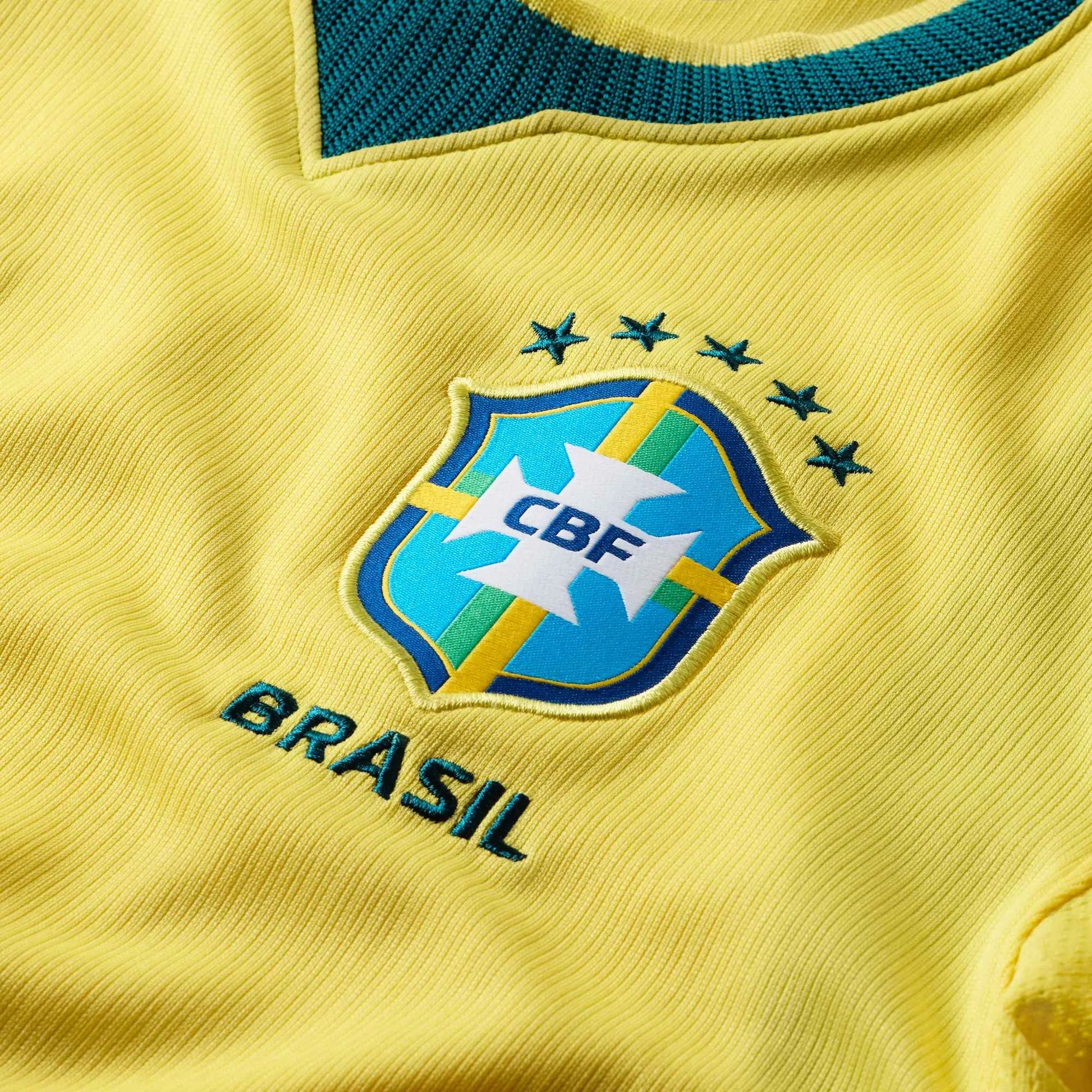 Brazil 2026-27  Youth Stadium Home Soccer Jersey