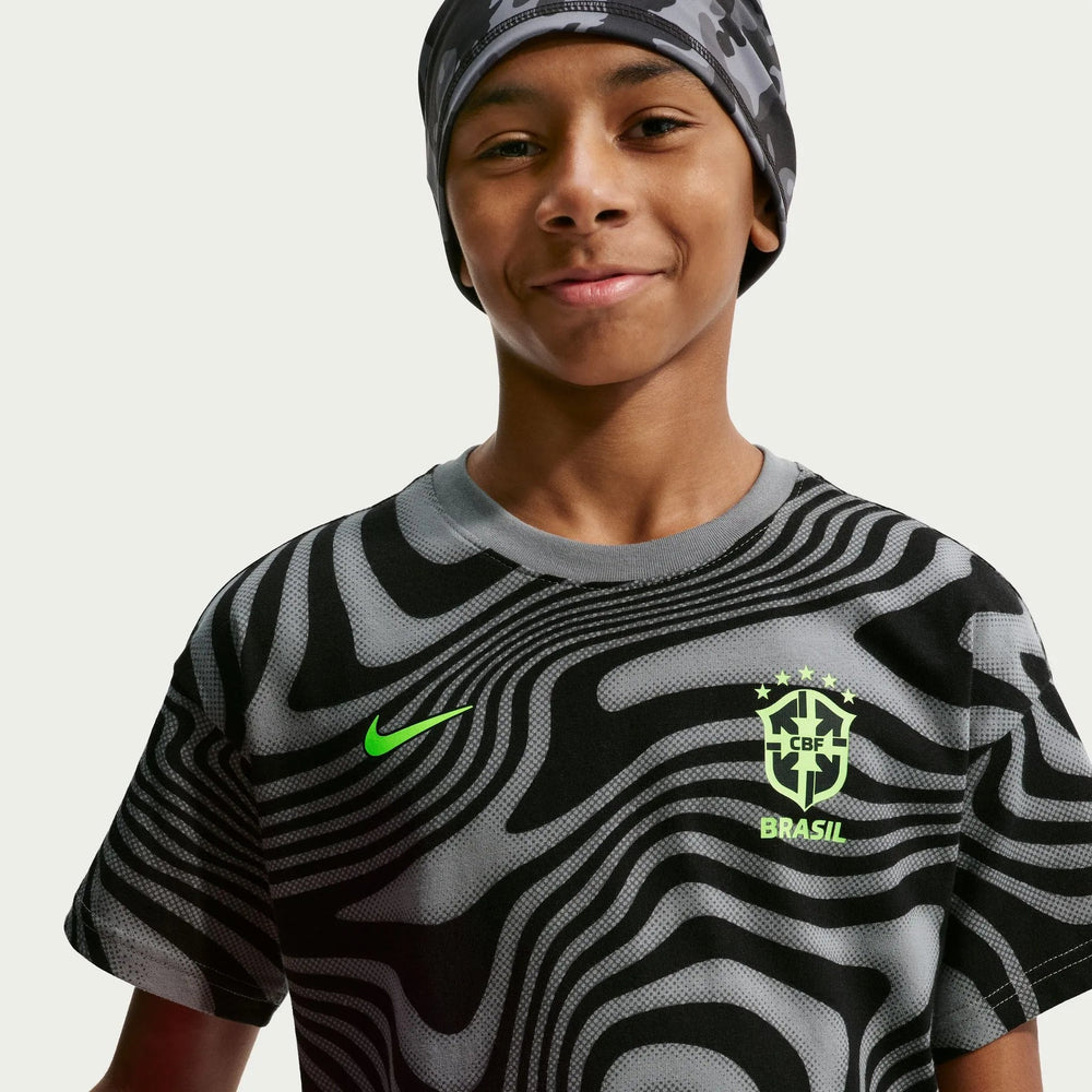 Brazil 2026-27  Youth All Over Print Tee