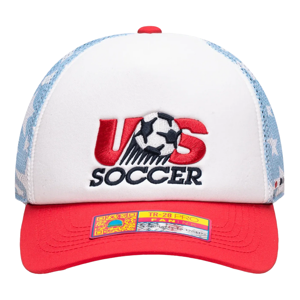 USA Fan Ink Collection  Soccer "Making History" Trucker Hat