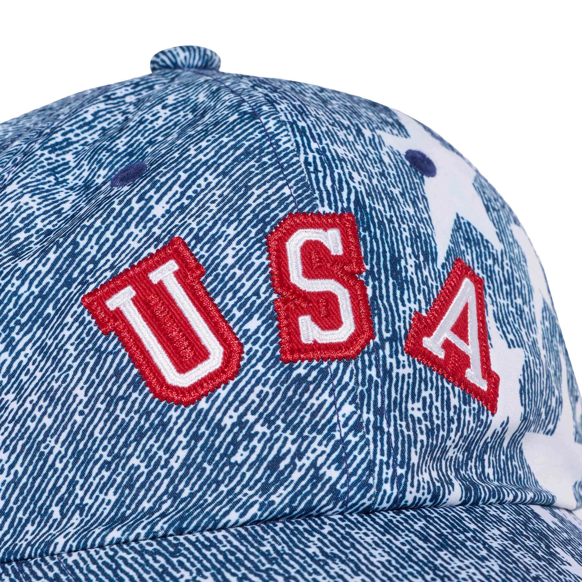 USA  Denim Graphic Cap
