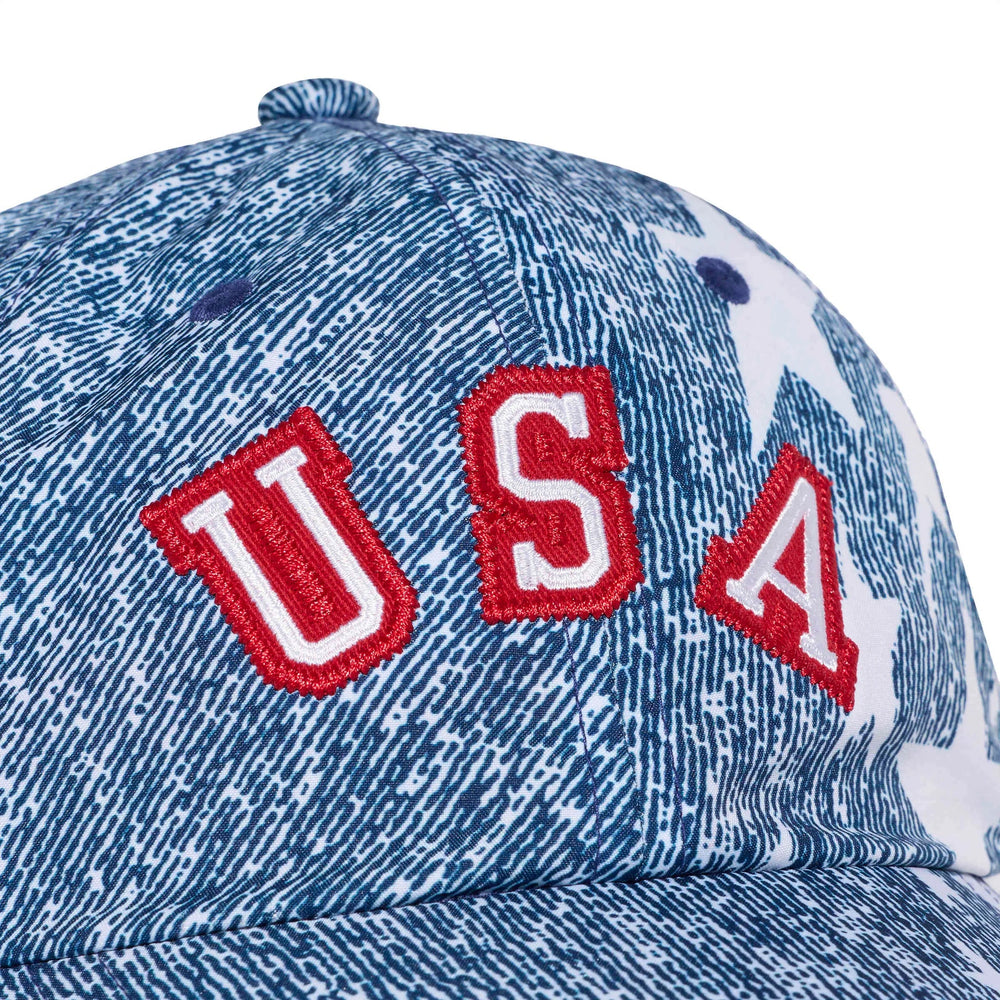 USA  Denim Graphic Cap
