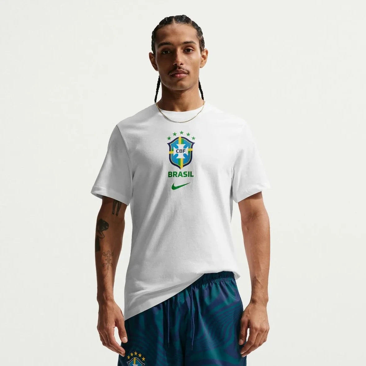 Brazil 2026-27  Men's Crest Tee