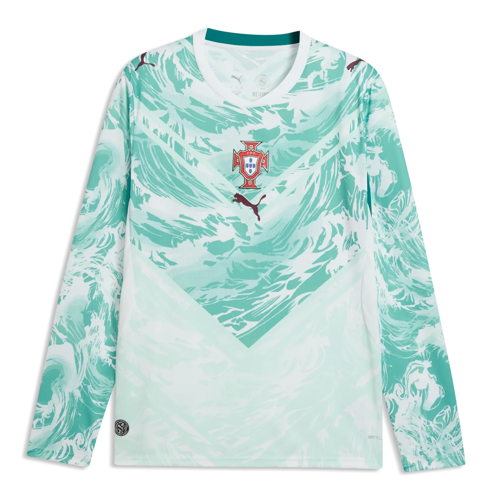 Portugal 2026-27  Men's Stadium Away Long-Sleeve Soccer Jersey