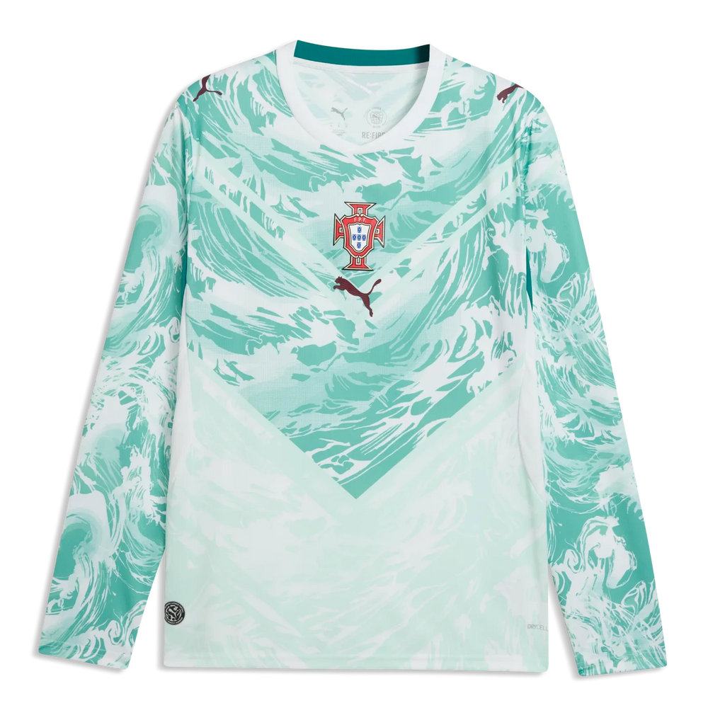 Portugal 2026-27  Men's Stadium Away Long-Sleeve Soccer Jersey