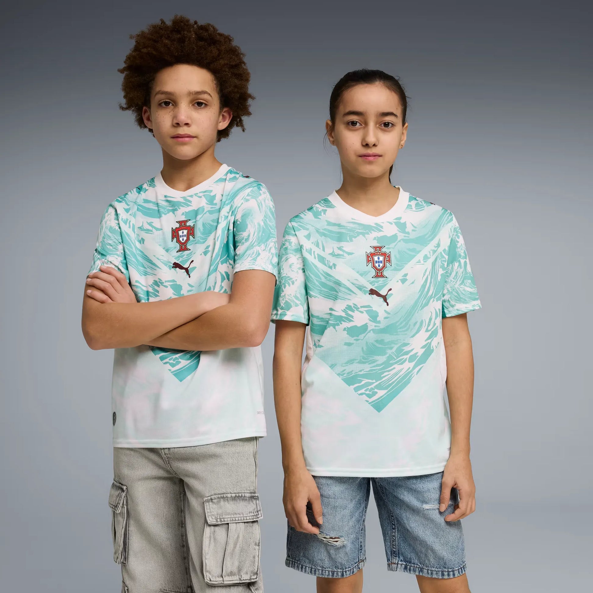 Portugal 2026-27  Youth Stadium Away Soccer Jersey