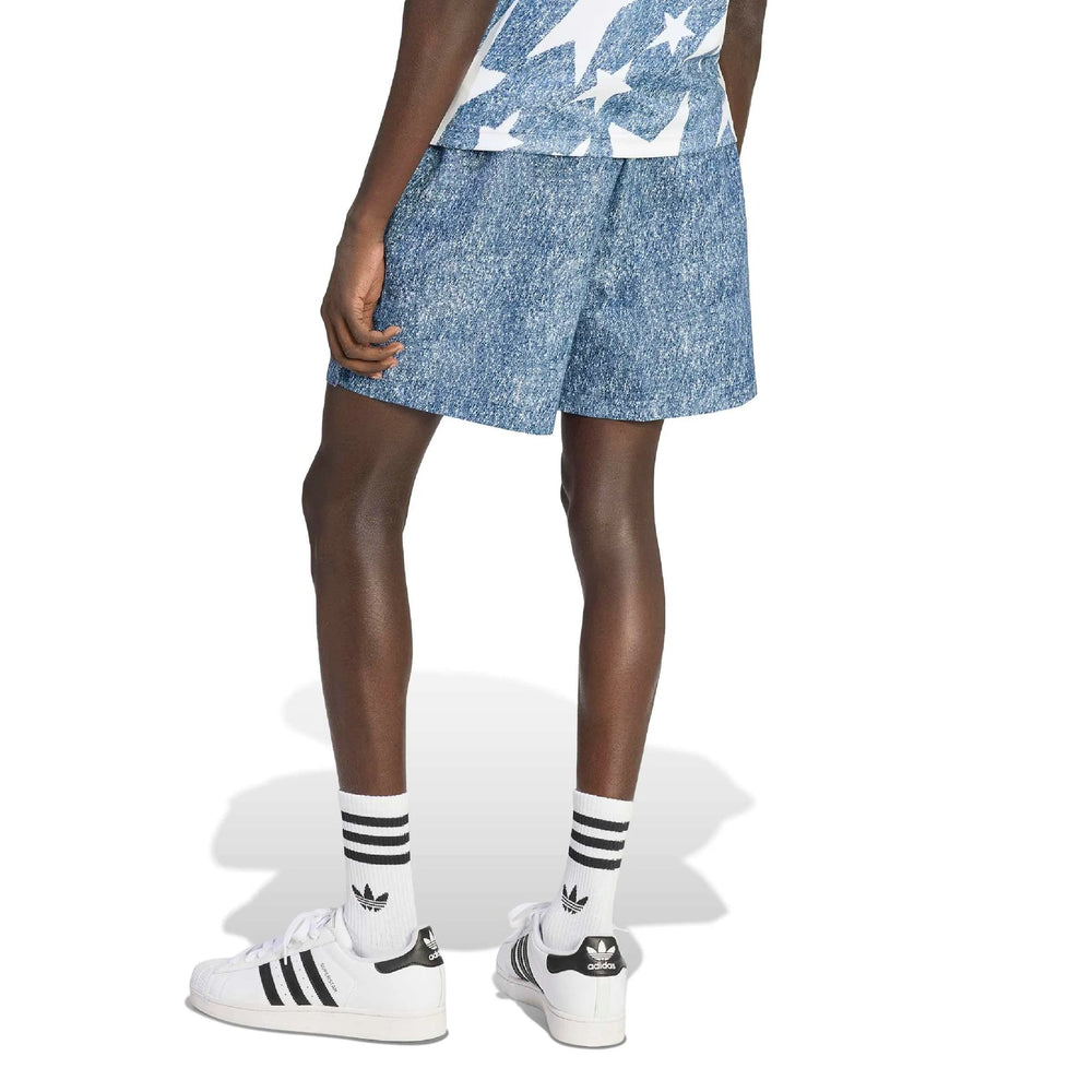 USA  Men's Denim Graphic Shorts