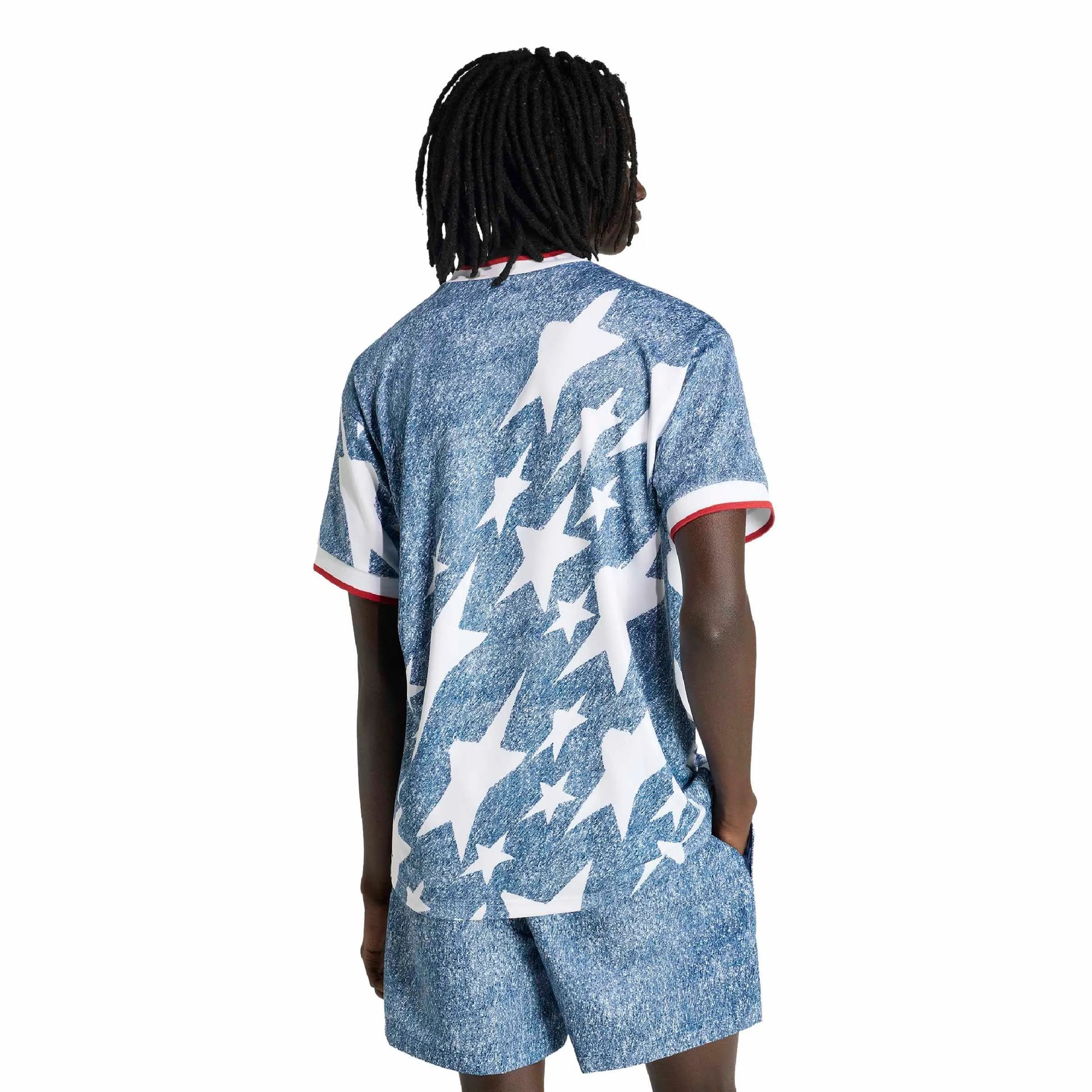 USA  Men's Denim Graphic Jersey
