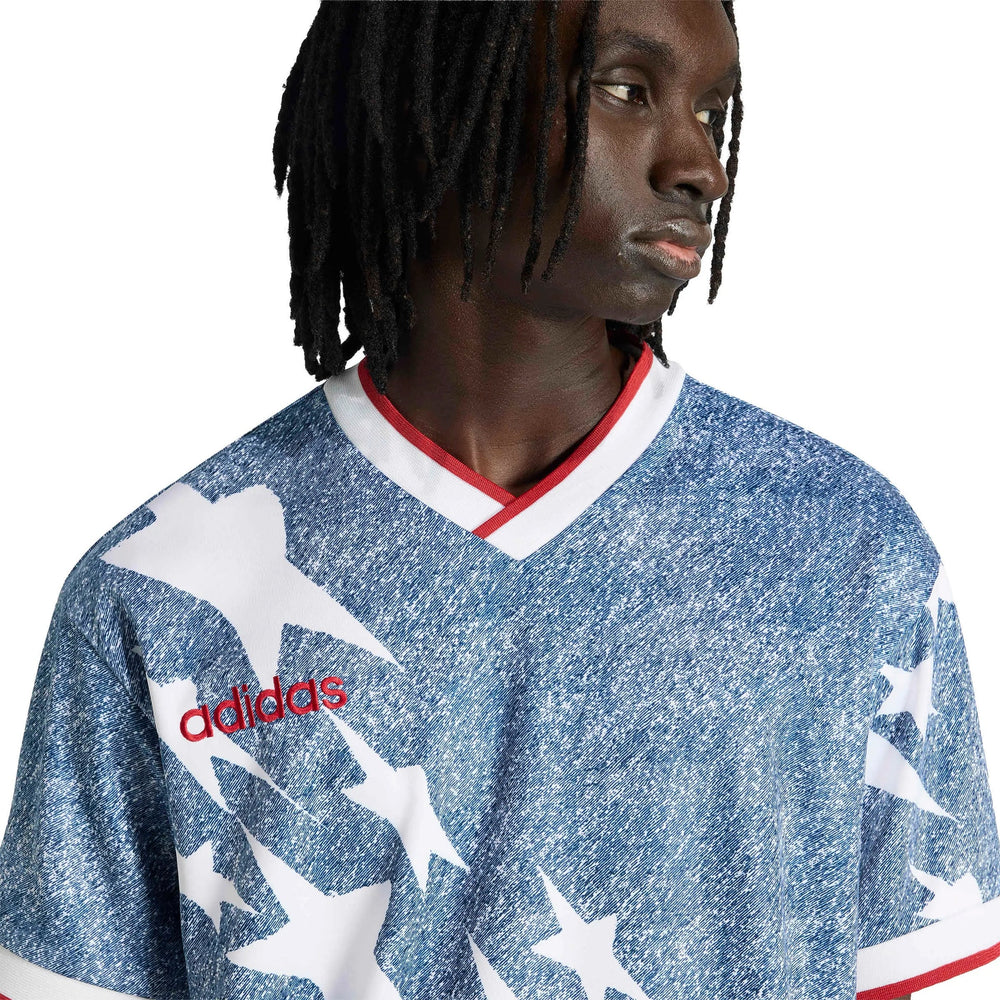 USA  Men's Denim Graphic Jersey