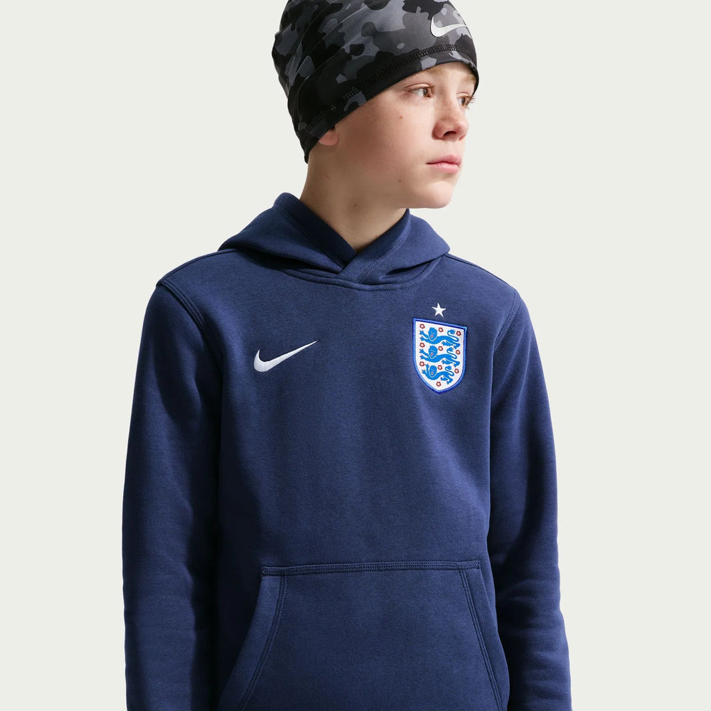 England 2026-27  Youth Club Pullover Hoodie