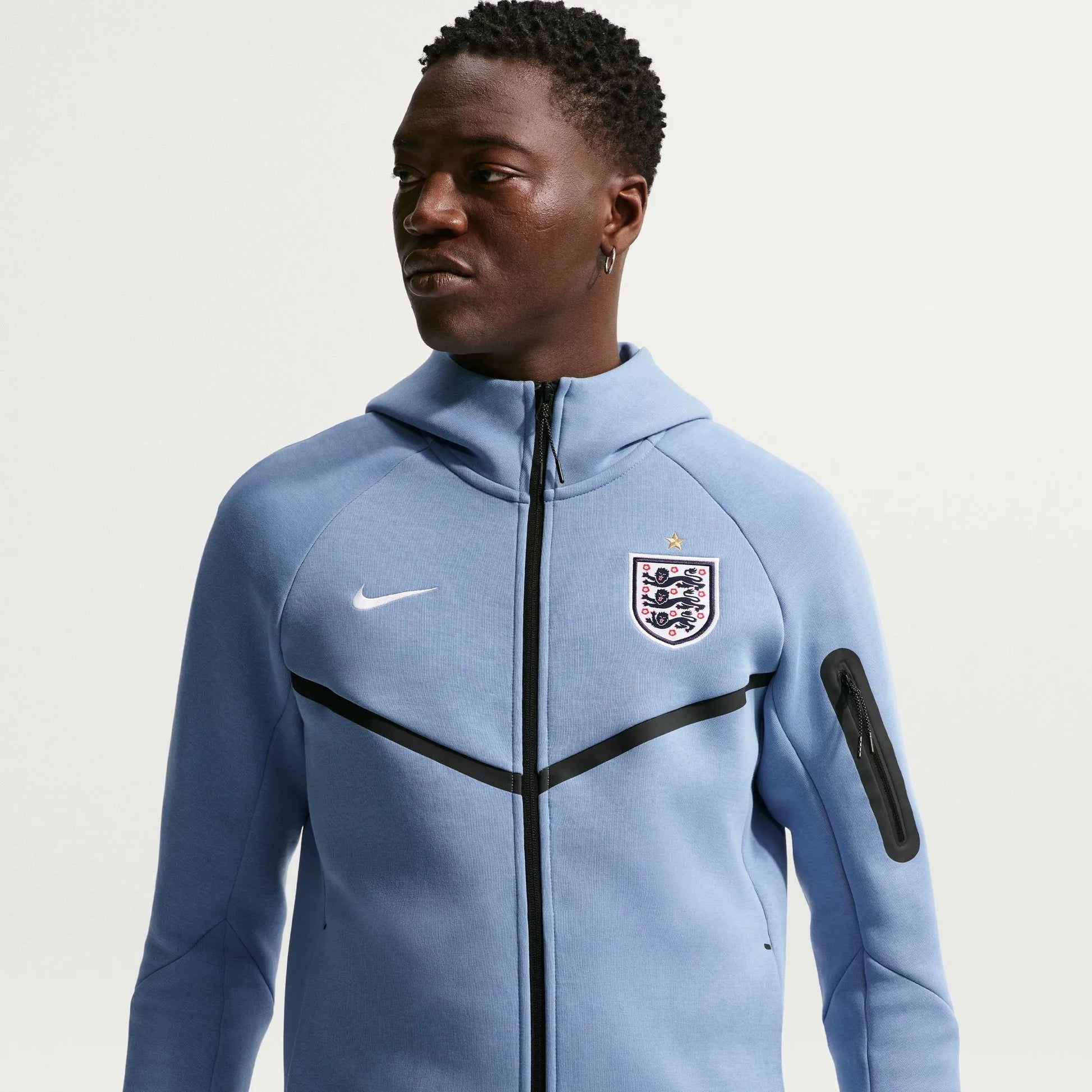 England 2026-27  Men's Full-Zip Tech Fleece Hoodie