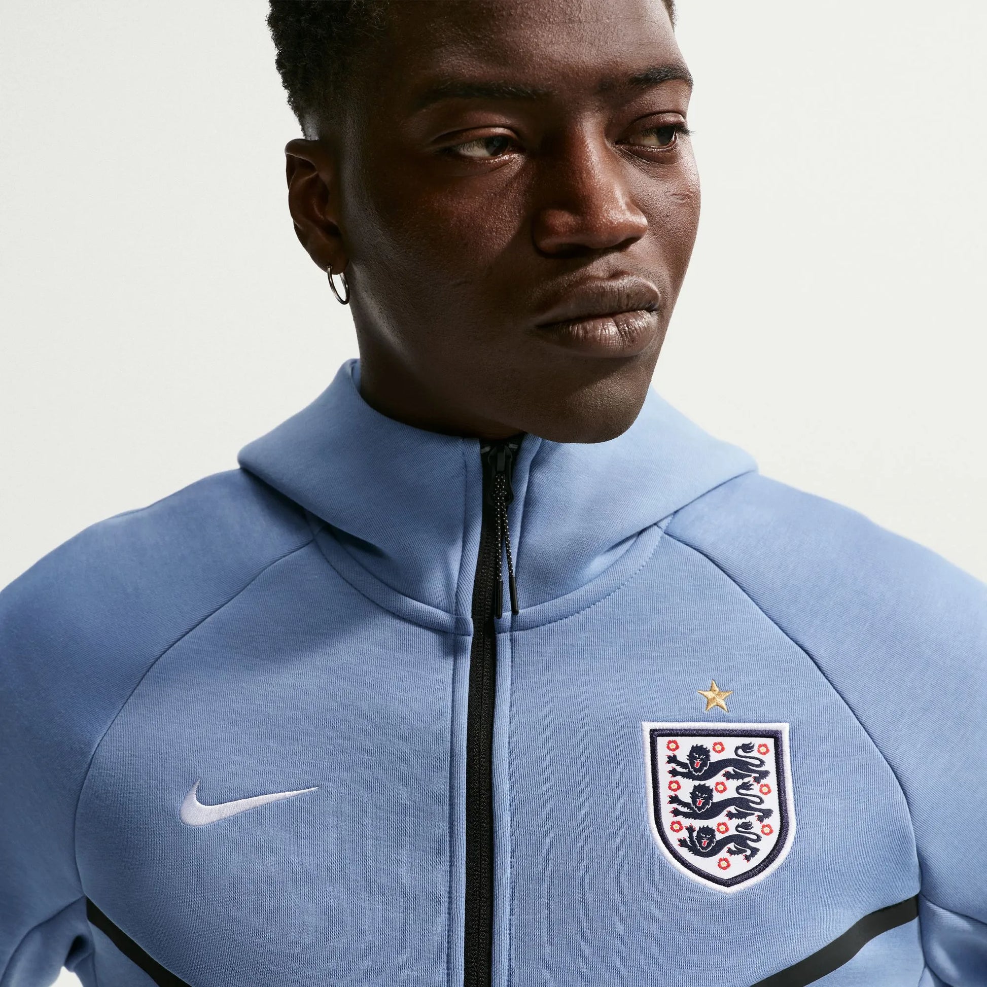 England 2026-27  Men's Full-Zip Tech Fleece Hoodie