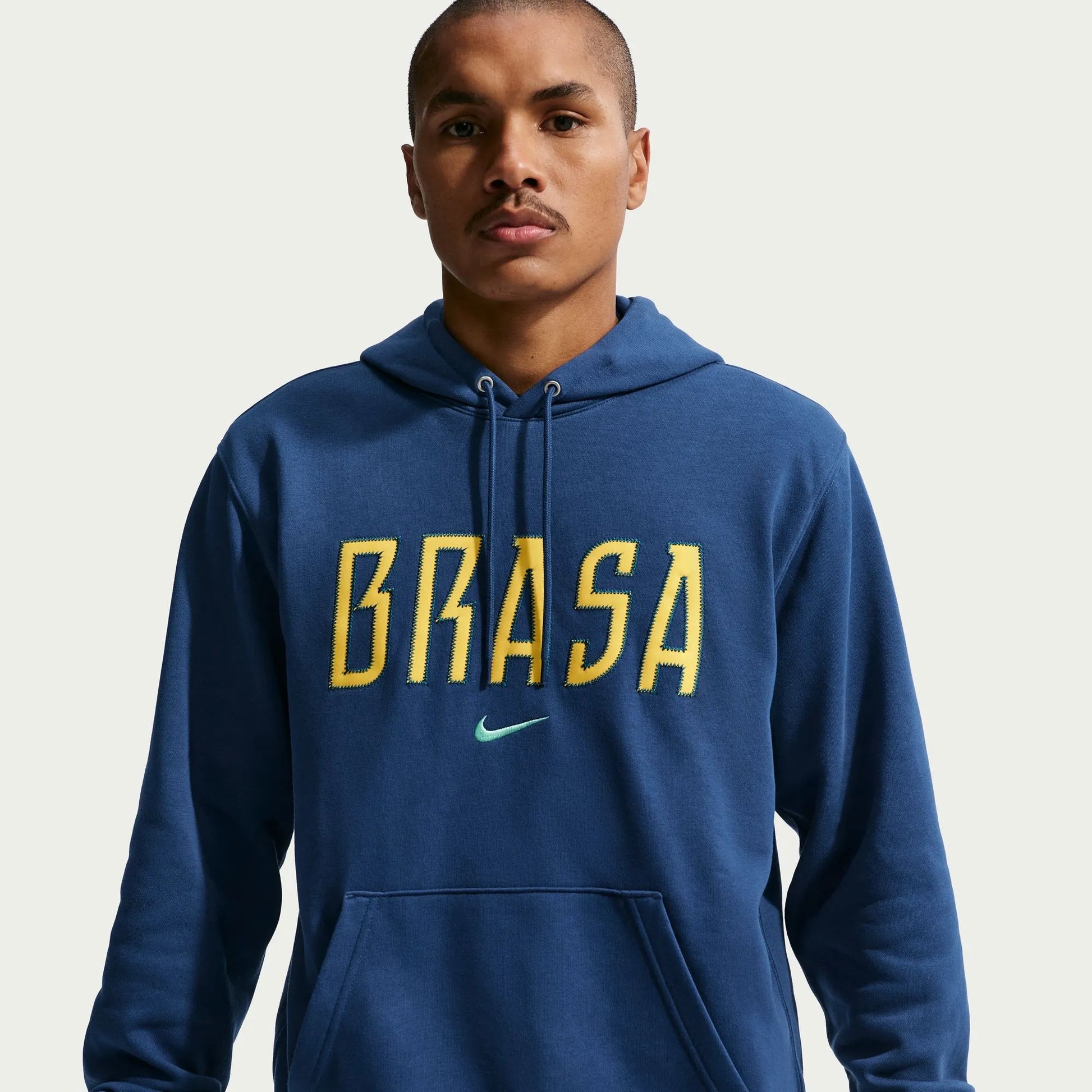Brazil 2026-27  Men's Club French Terry Pullover Hoodie