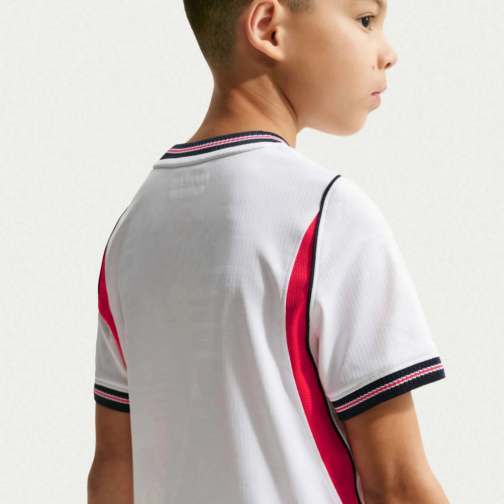 England 2026-27  Youth Stadium Home Soccer Jersey