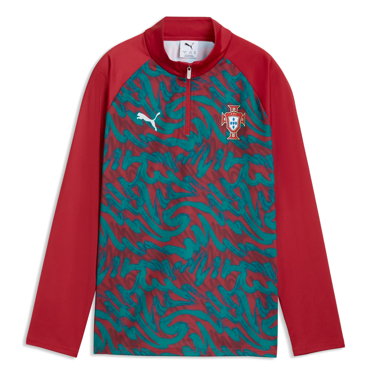 Portugal 2026-27  Youth 1/4 Zip Pre-Match Top