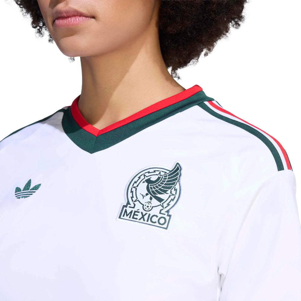 Mexico 2026  Women's Stadium Away Cropped Soccer Jersey